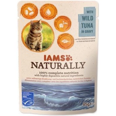 Iams Cat tuňák v omáčce 85 g
