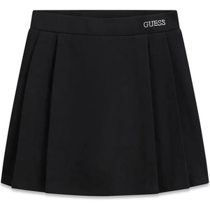 GUESS Черна пола за момиче с надпис Guess от кристали