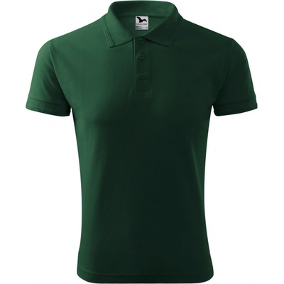 Malfini pique Polo pánska polokošeľa 203 dark green