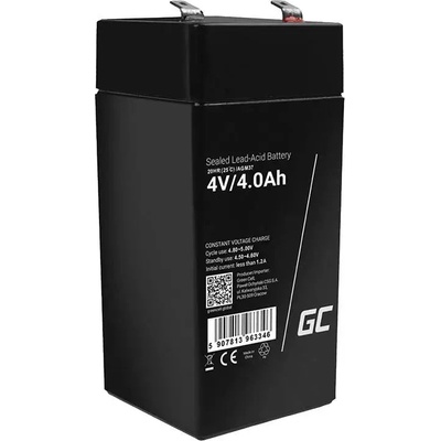 Green Cell Батерия AGM VRLA Green Cell AGM37, 4V, 4Ah (AGM37)
