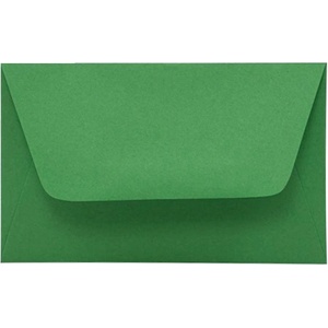 KASKAD Пликове за визитни картички цветни KASKAD enyvated 70x105mm 68 emerald green 50 броя 00168 (00168)