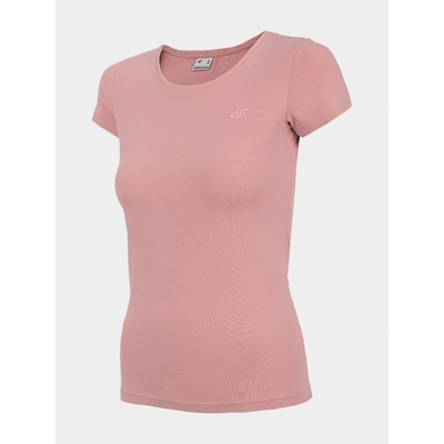 4F H4Z22 TSD350 Dámske tričko LIGHT PINK