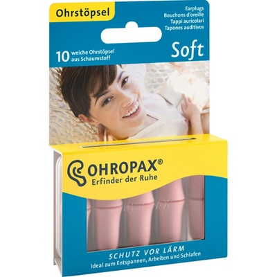 OHROPAX SOFT Ušné vložky 10 ks