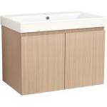 Inter Ceramic Конзолен PVC шкаф, AMO-75 5157-75, Inter Ceramic, 45x73.5x48.5см (5157-75+УМИВ. 5953W-76CM)