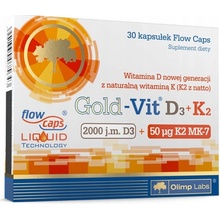 Olimp Gold-Vit D3 2000 IU + K2 50 mcg 30 kapsúl