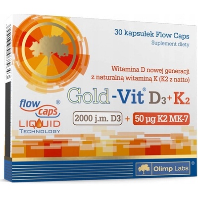 Olimp Gold-Vit D3 2000 IU + K2 50 mcg 30 kapsúl