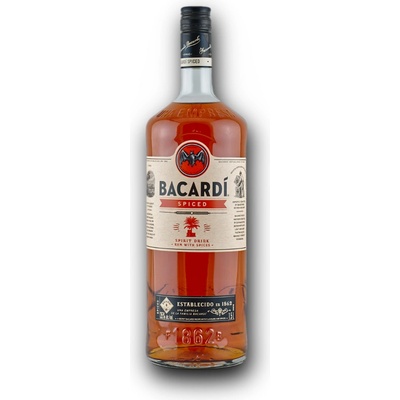 Bacardi Spiced 35% 1,5 l (čistá fľaša)