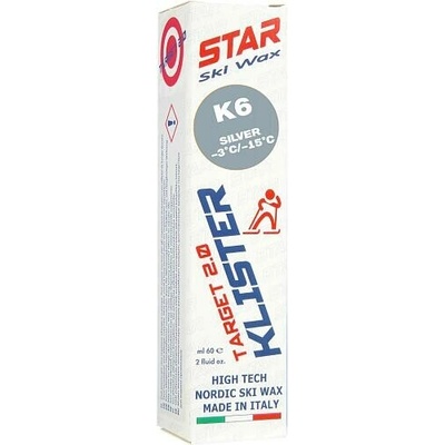 Star Ski Wax K6 Target 2.0 Klister silver 60 g