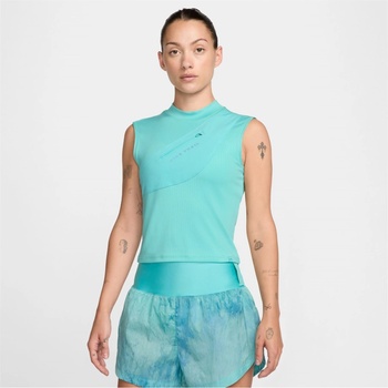 Image 1 of Nike Дамски потник Nike Trail Women'S Dri-Fit Storage Running Tank Top Vest Womens - Green Frost