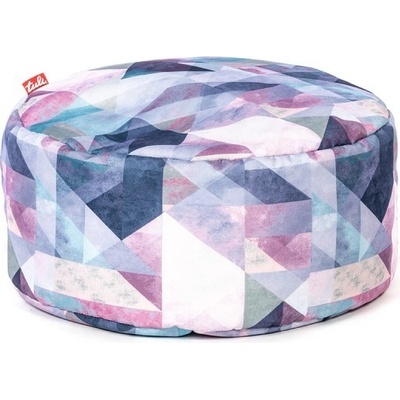Tuli Puf taburet 905 pastel vzorovaný polyester
