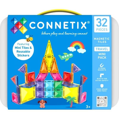 Connetix Tiles Travel Mini Pack 32 ks