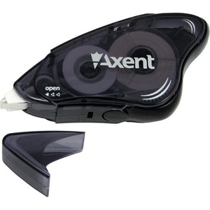 AXENT Коректор-ролер Axent 5mm x 8 m Черен (1611013-08-7003-01-A-PB) - beep