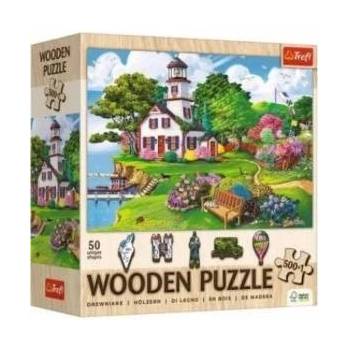 Trefl Wooden puzzle 500+1 Summer Harbor TREFL