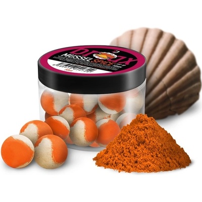 Delphin Plávajúce Boilies BreaX POP 50g 16mm Mušle Korenie