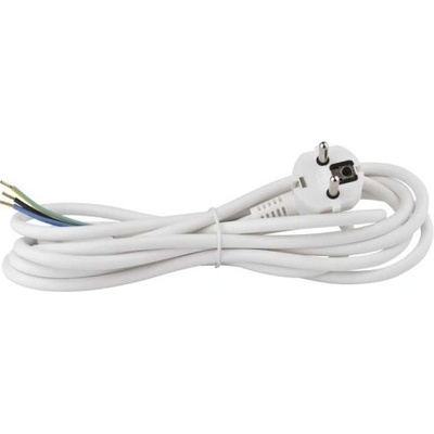 satiplugs Flexošňůra 5m 863107-3-53/5 3x1 H05VV-F bílá úhlová 32251W3105N