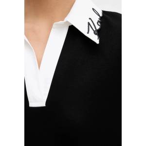 KARL LAGERFELD Рокля SIGNATURE (B1W13029)