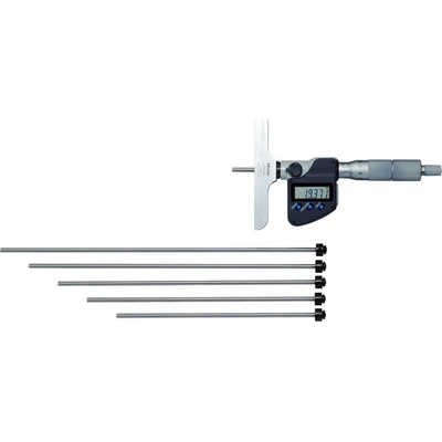 Mitutoyo Mikrometrický hloubkoměr digitální 0-300mm 12 nástavců mitu-329-251-30 – Zboží Mobilmania