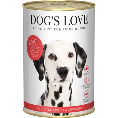 Dog's Love Adult hovězí maso 6 x 400 g