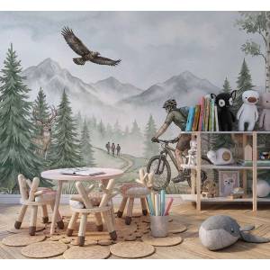 Art Gift Decor Фототапет Разходка в планината