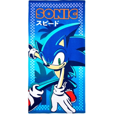 Kids movie heroes Плажна кърпа sonic