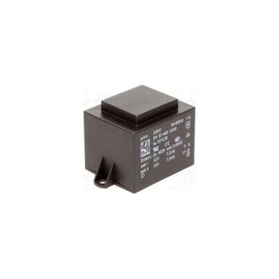 Transformátor zalévaný 15VA 230VAC 12V 12V 625mA 625mA PCB