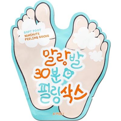 A'pieu Soft Foot 30 Minute Peeling Socks Peelingová maska na nohy 40 ml