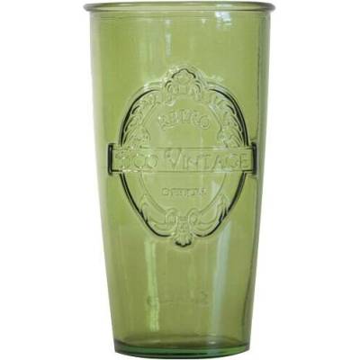 Ego Dekor Mediterranea Lifestyle ECO Sklenice ECOVINTAGE olivově zelená ení obsahuje 6 x 400 ml