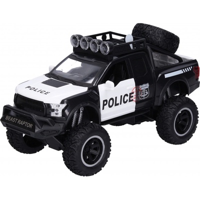 Wiky Vehicles Auto policie terénní s efekty 26cm