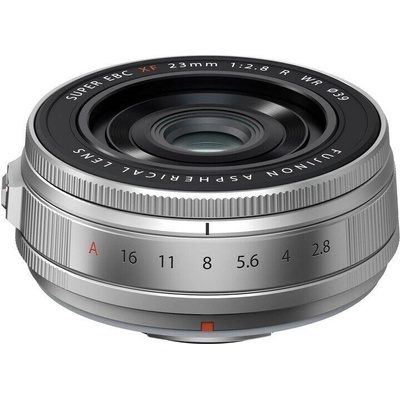 Fujifilm XF 23 mm f/2.8 R WR strieborný