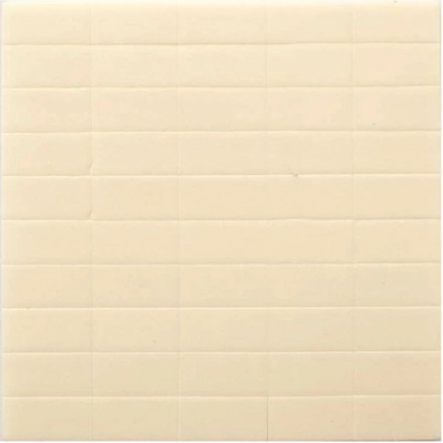 Davona 3D lepicí pěnové polštářky bílé 1 × 2 cm 50 ks