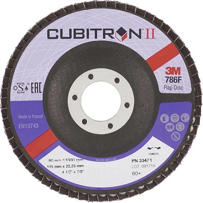 3M Cubitron II Lamelový kotouč 115 mm 60 7100101808 2 ks