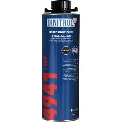Vosk na podvozky DINITROL 4941 - 1 L - černý