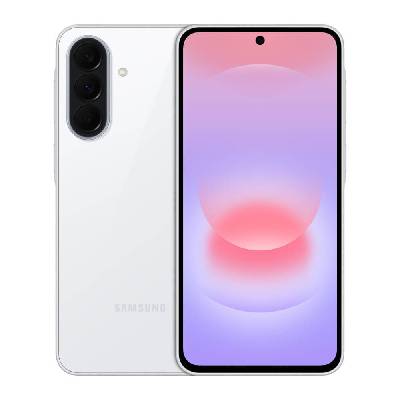 Смартфон Samsung Galaxy A37 5G (бял), поддържа 2 SIM карти, 6.7" (17.01cm) FHD+ Super AMOLED 120Hz дисплей, осемядрен Exynos 1480 2.75 GHz, 6GB RAM, 128GB Flash памет, 50 + 8 + 5 & 12 Mpix камери, Android (SM-A376BZWBEUE)