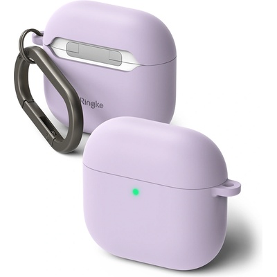 Ringke Калъф за AirPods 4 - Силиконов Ringke - Светло лилав