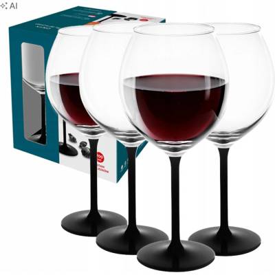 Design Sklenice na vodku komplet Altom Onyx 6 x 35 ml