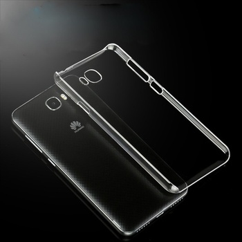 Huawei Калъф за Huawei Y6 II, страничен протектор с гръб, пластмасов, Huawei PC Case, прозрачен