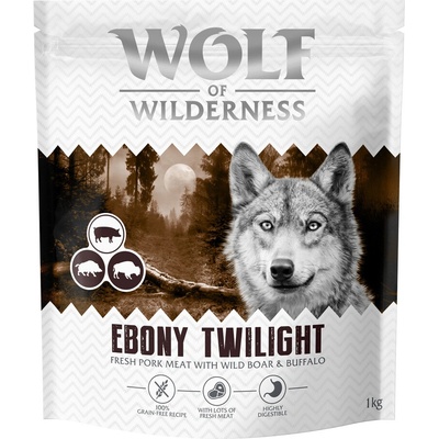 Wolf of Wilderness Ebony Twilight diviak a byvol bez obilnín nová receptúra 2 x 12 kg
