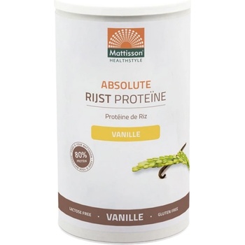 Mattisson Rice Protein Powder 80% | with Stevia [500 грама] Ванилия