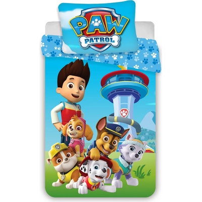Jerry Fabrics obliečky Paw Patrol 143 100 x 135 cm 40 x 60 cm
