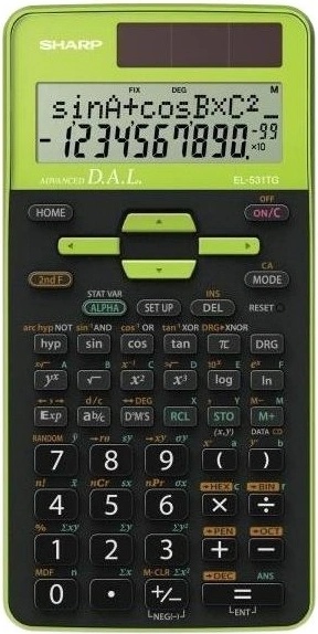 Sharp EL-531TG zelená