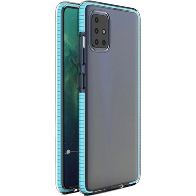 Púzdro MG Spring Case silikónové Xiaomi Redmi 10X 4G / Redmi Note 9, svetlomodré