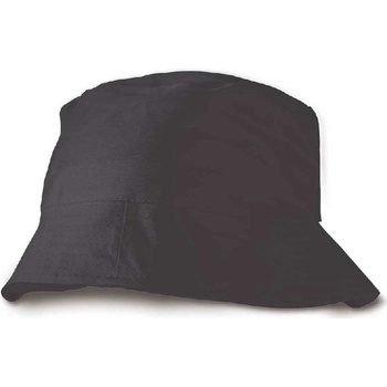 Caprio bavlnený klobúk čierna