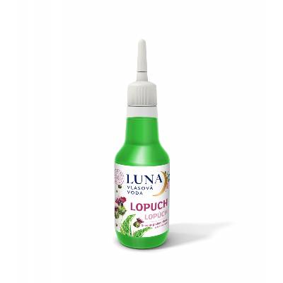 LUNA vlasová voda bylinná lopuchová 120 ml