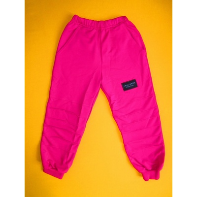 Arex ČR Jednobarevné tepláky růžová