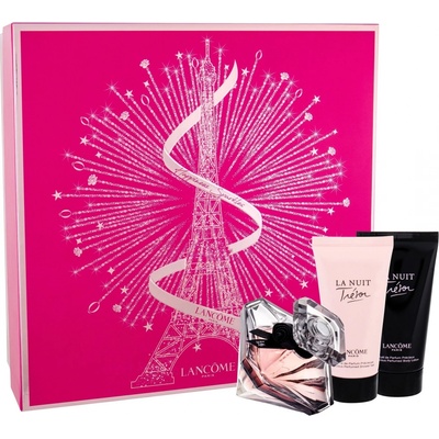 Lancôme La Nuit Tresor EDP 50 ml + tělové mléko 50 ml + sprchový gel 50 ml dárková sada – Hledejceny.cz