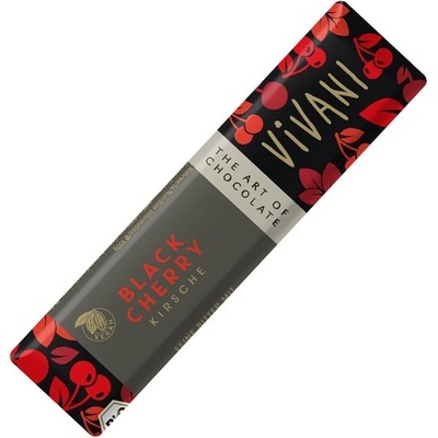 Vivani Horká čokoláda s višňami Bio 35g