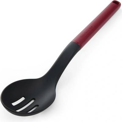 Lžíce na vaření KitchenAid Classic Collection 34 cm děrovaná červená KHA004OHEREG