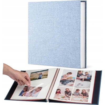 FOTOALBUM 40 STRAN SAMOLEPICÍ 28X27 CM LINEN PREMIUM SCRAPBOOK