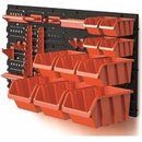 PROSPERPLAST Tabuľa na náradie, 800 x 195 x 400 mm, 1 + 1 + 4 + 3 + 3 zásuvky