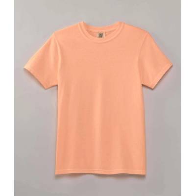 Unisex silnější tričko Comfort Colors Neon Cantaloupe